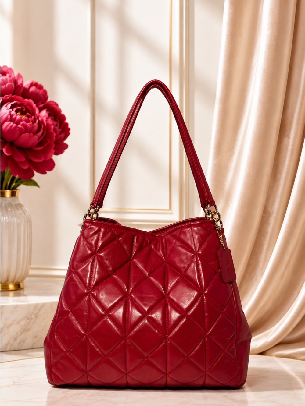 Coach Phoebe Shoulder Bag in Quilted Leather Style F36696
